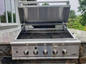 Outdoor grill repair