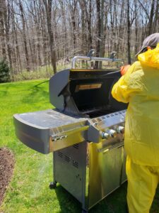 Same-day BBQ grill cleaning service